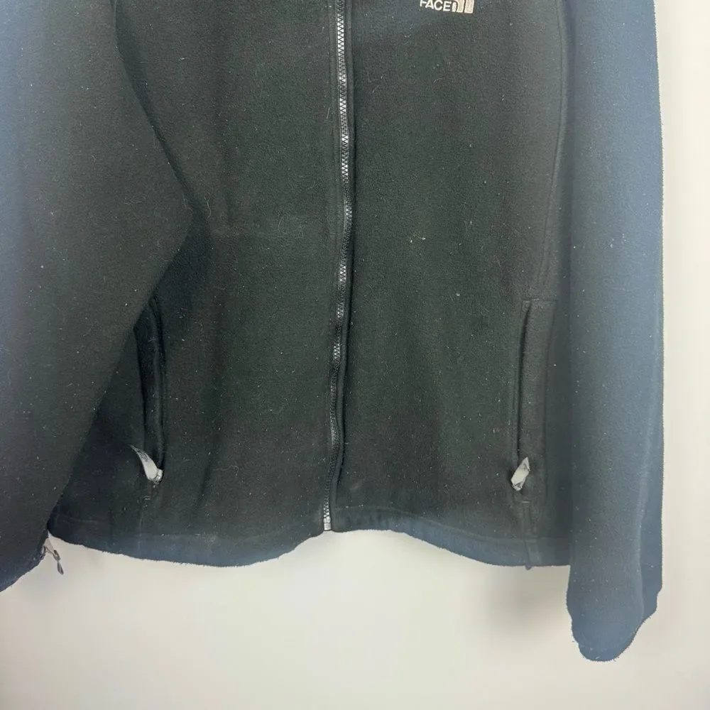 THE NORTH FACE | Black Full-Zip Fleece Jacket Men’s Size Large